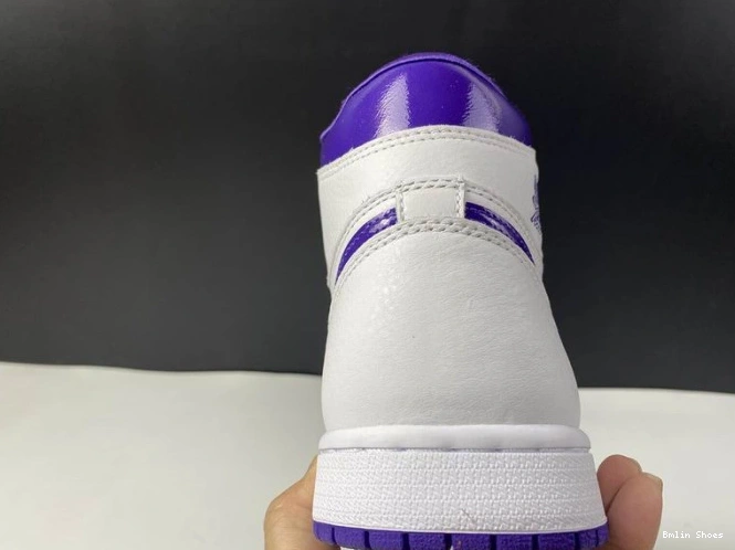 Bmlin RETRO COURT HIGH PURPLE JORDAN 1 CD0461-151 AIR 0717